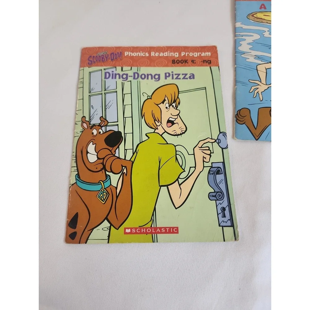 Scholastic Book Lot Scooby Doo Phonics Reading Program‎ Incomplete Has 1246789